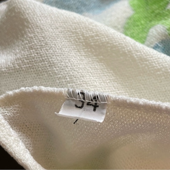 Vintage 1960's Mod Vibrant Floral Tunic Small - Picture 12 of 13